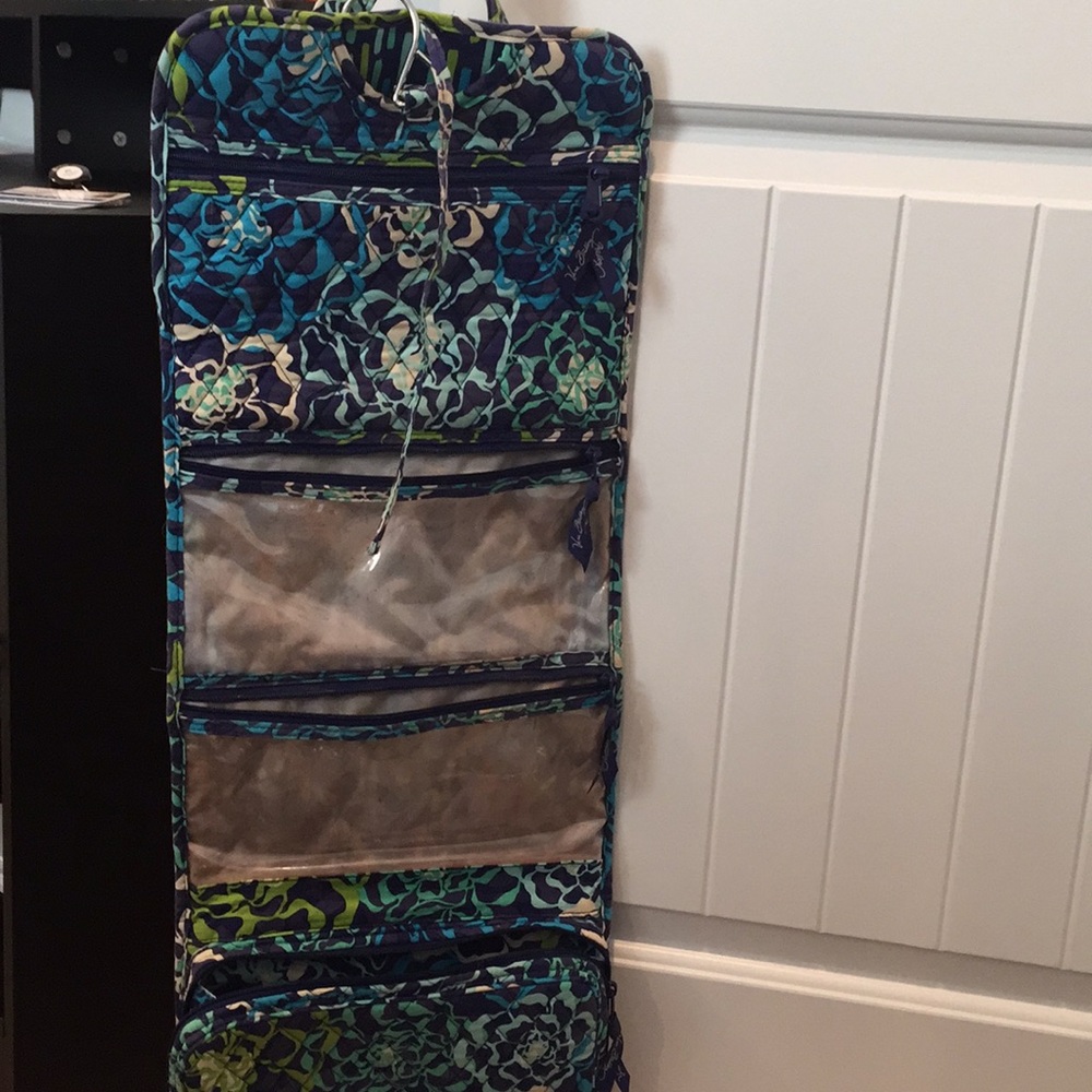 Vera Bradley travel makeup bag